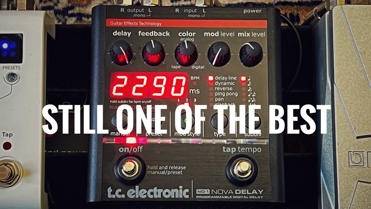 TC Electronic Nova Delay iB Modified: still one of the best pedal