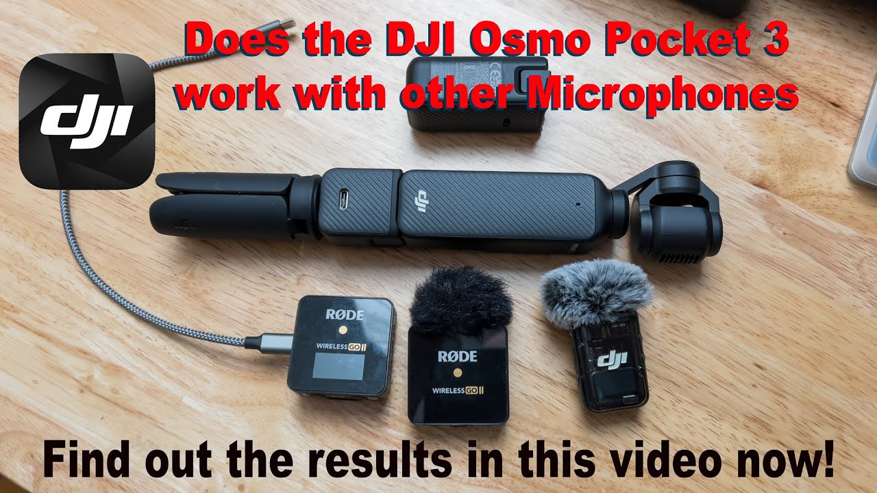 You can use the Rode Wireless Go ii on the DJI Osmo Pocket 3