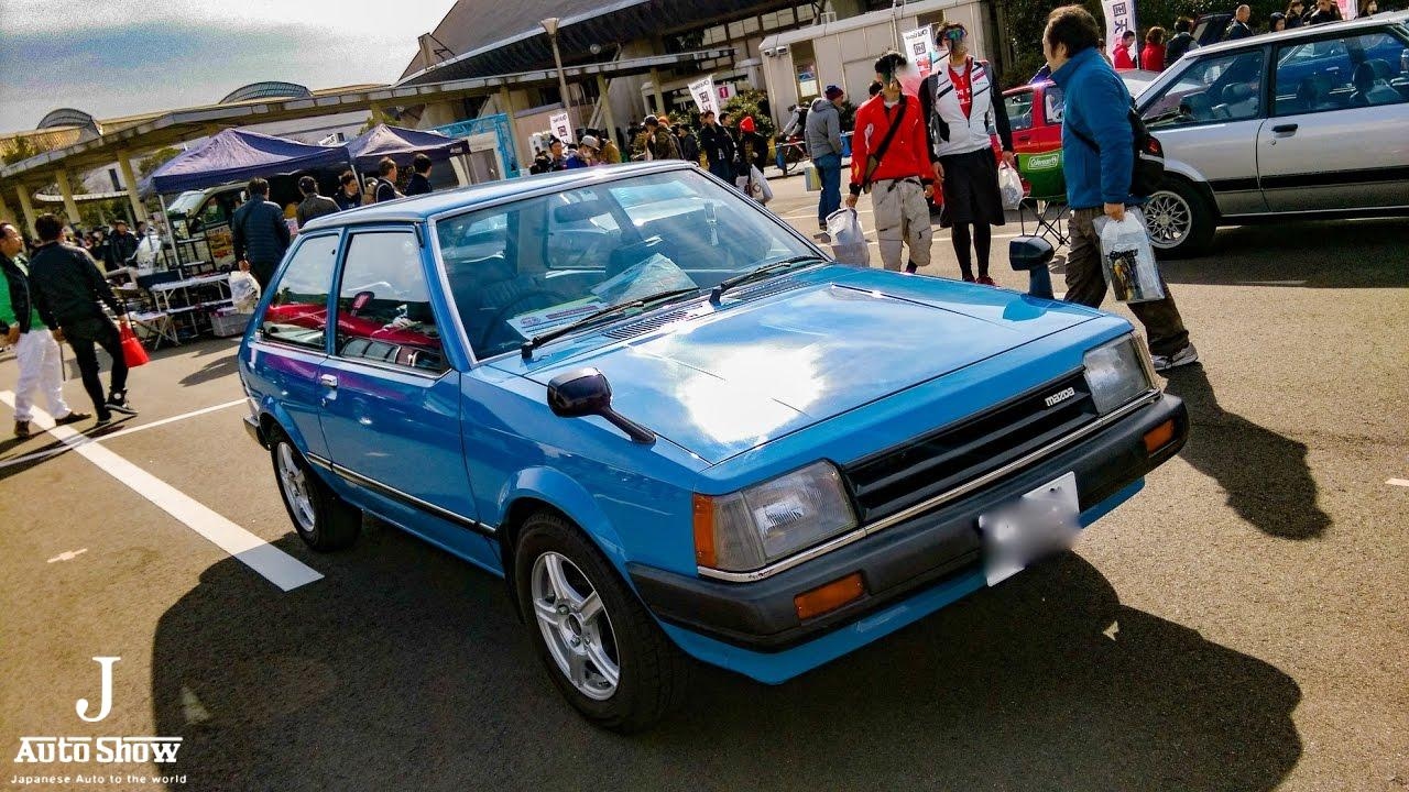 4K)MAZDA 1983 FAMILIA Hatchback NAGOYA AUTO TREND 2017 - YouTube