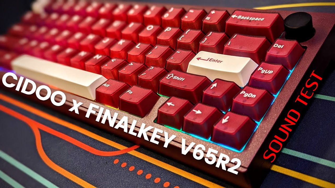Cidoo x FinalKey V65 R2 Sound Test (Stock) - YouTube