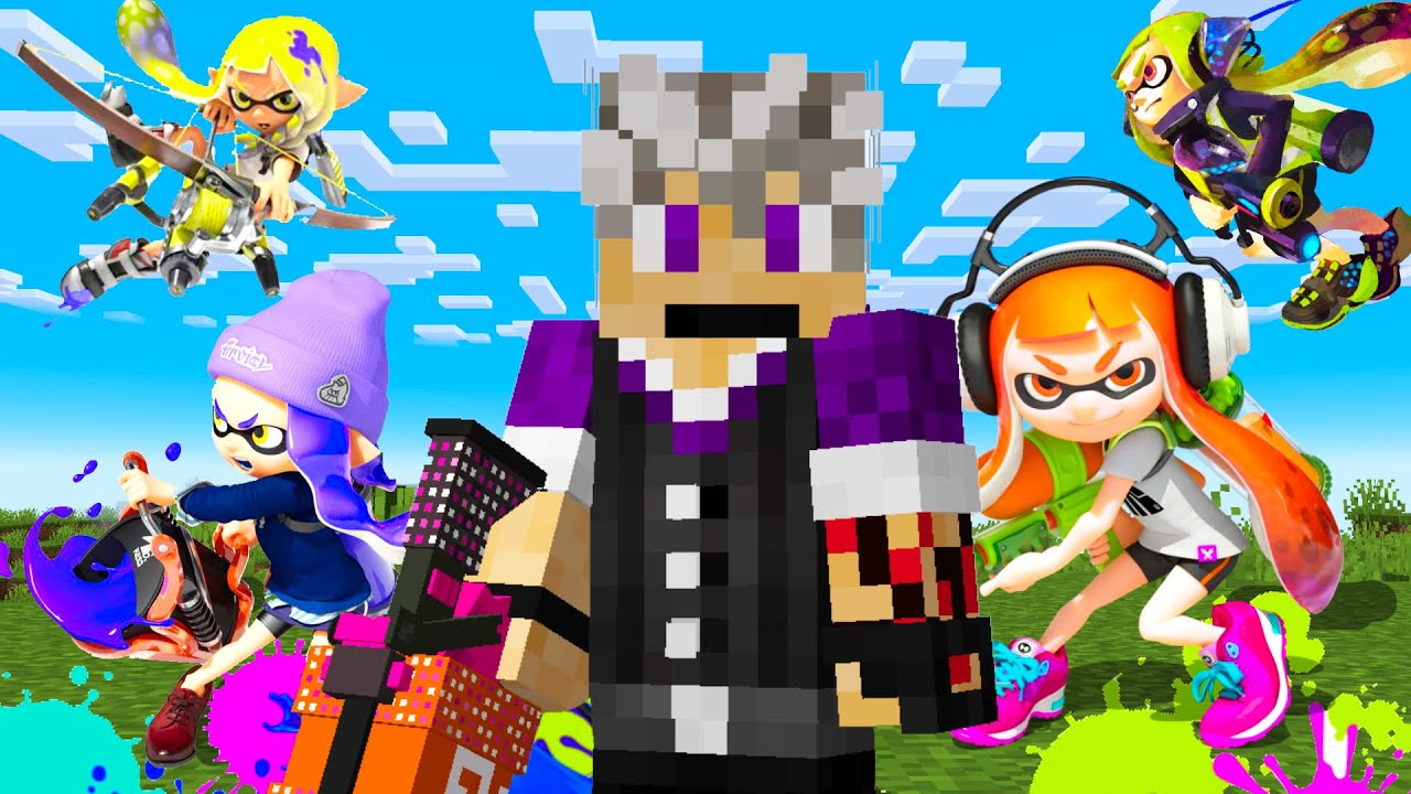 This is Splatoon in Minecraft - YouTube