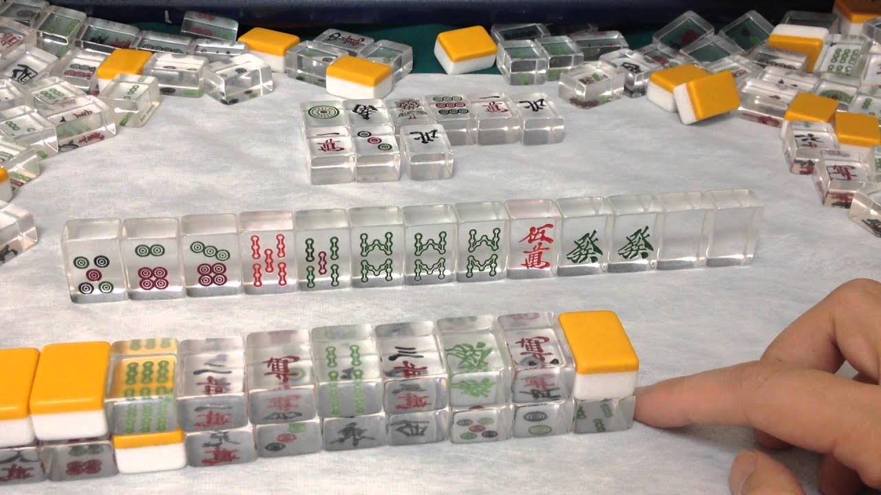 鷲巣麻雀 透明牌での一人麻雀・読みで遊んでみる 4 - YouTube