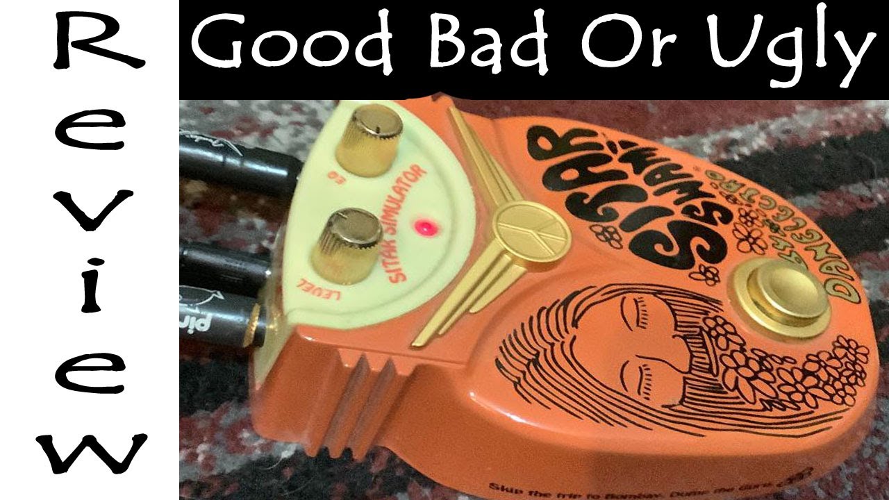 Sitar Swami guitar pedal review rare Danelectro, Sitar simulator