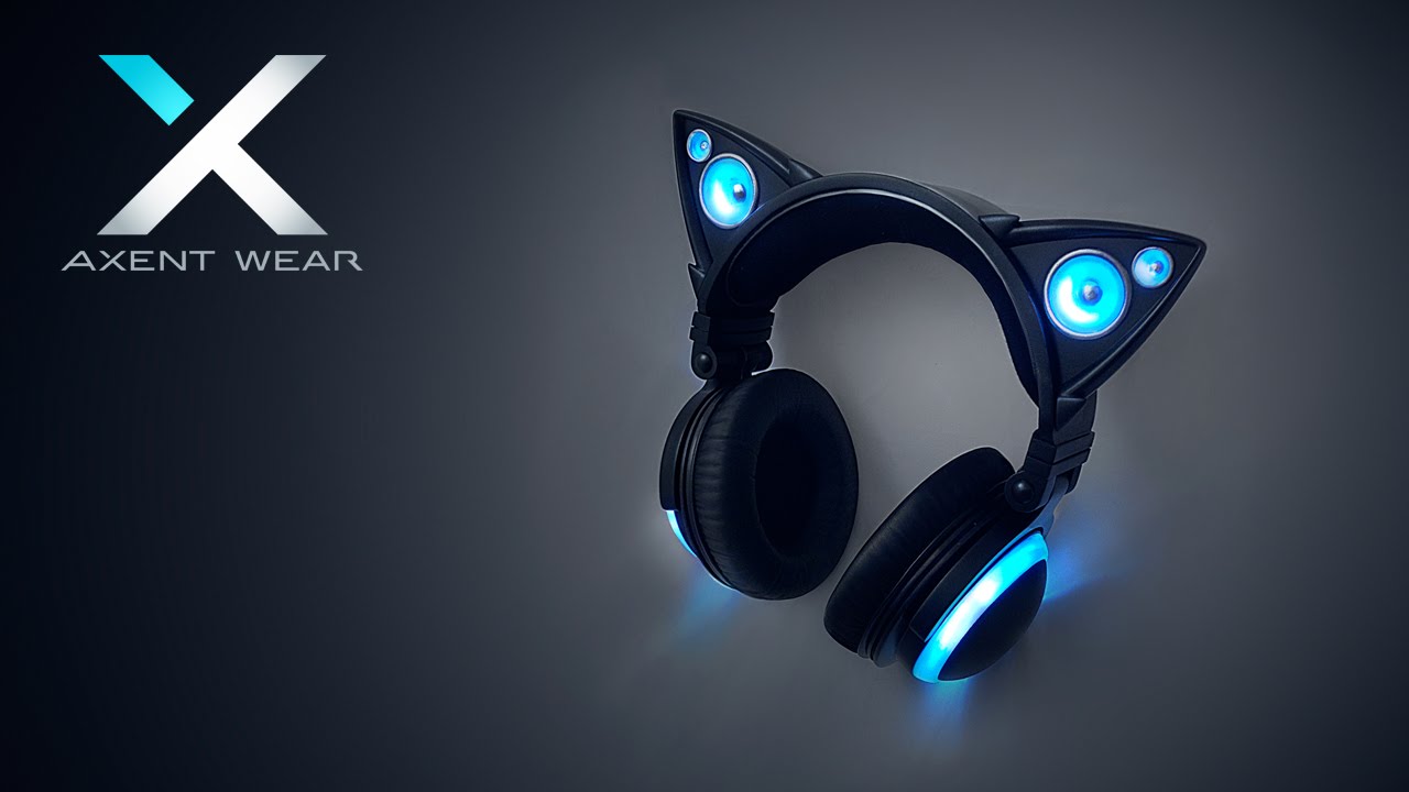 Axent Wear - Cat Ear Headphones Indiegogo - YouTube