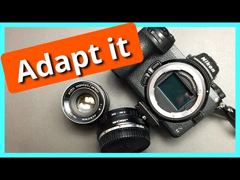 Vintage Lenses New Life - M42 to Z Adapter - YouTube