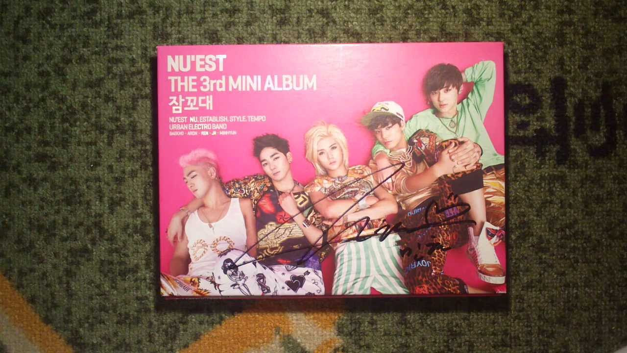 Unboxing NU'EST 뉴이스트 2nd Mini Album Hello (Special Edition