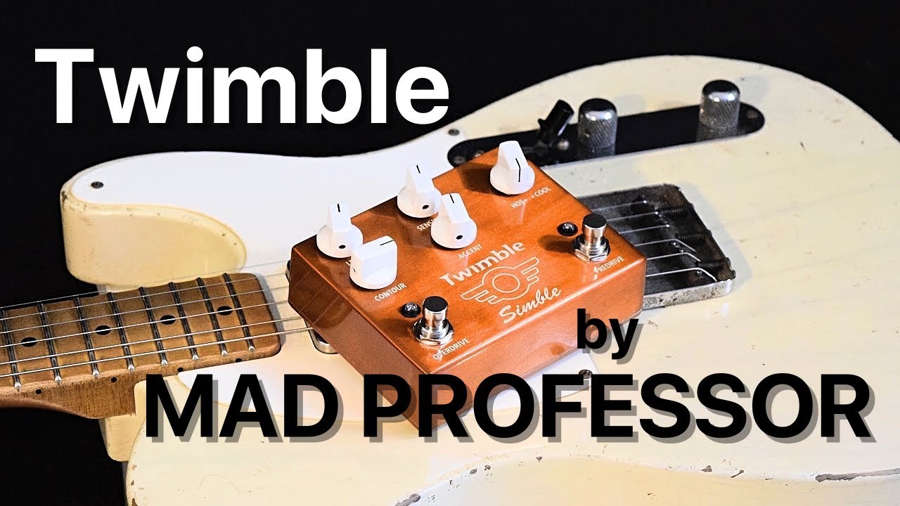 NAMM2017：オーバードライブ】Simble PedalのSimble Overdriveと