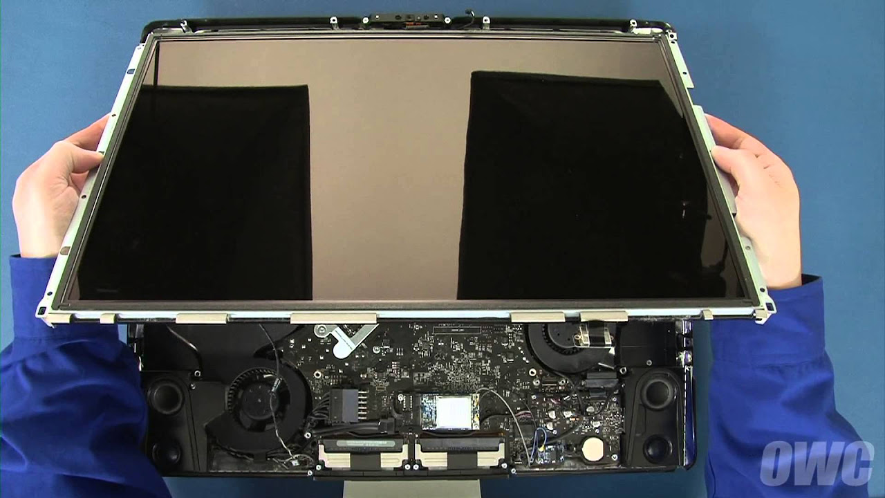 20-Inch iMac (Early 2009) Hard Drive Installation Video - YouTube