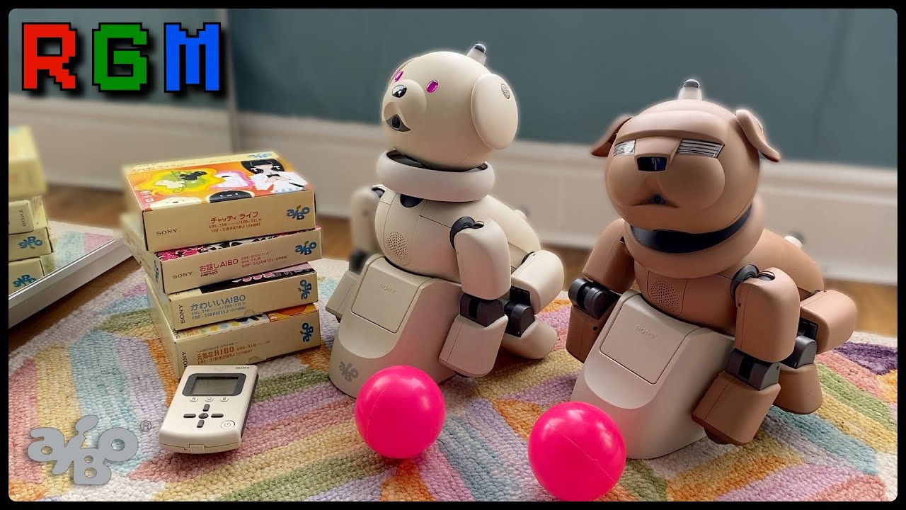 SONY AIBO ERS-311B and ERS-31L UNBOXING and OVERVIEW #aibo - YouTube