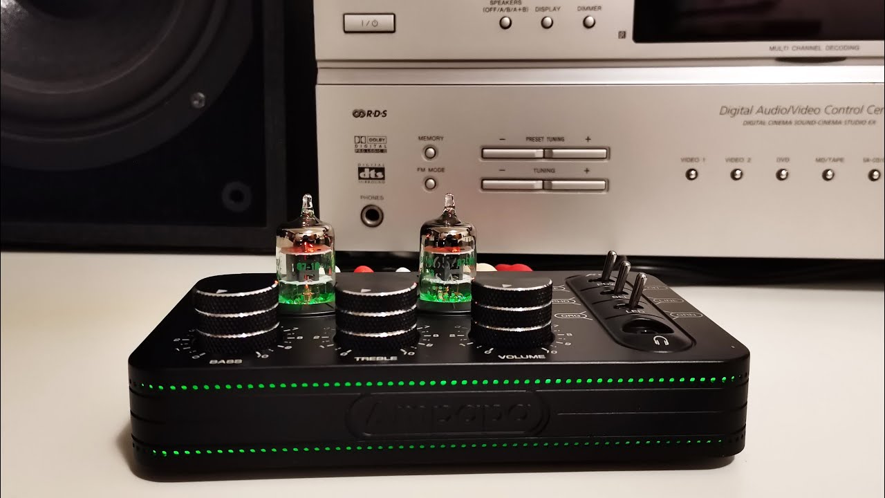 Ampapa A1 - Line / Phono & Headphone Tube Preamp - YouTube