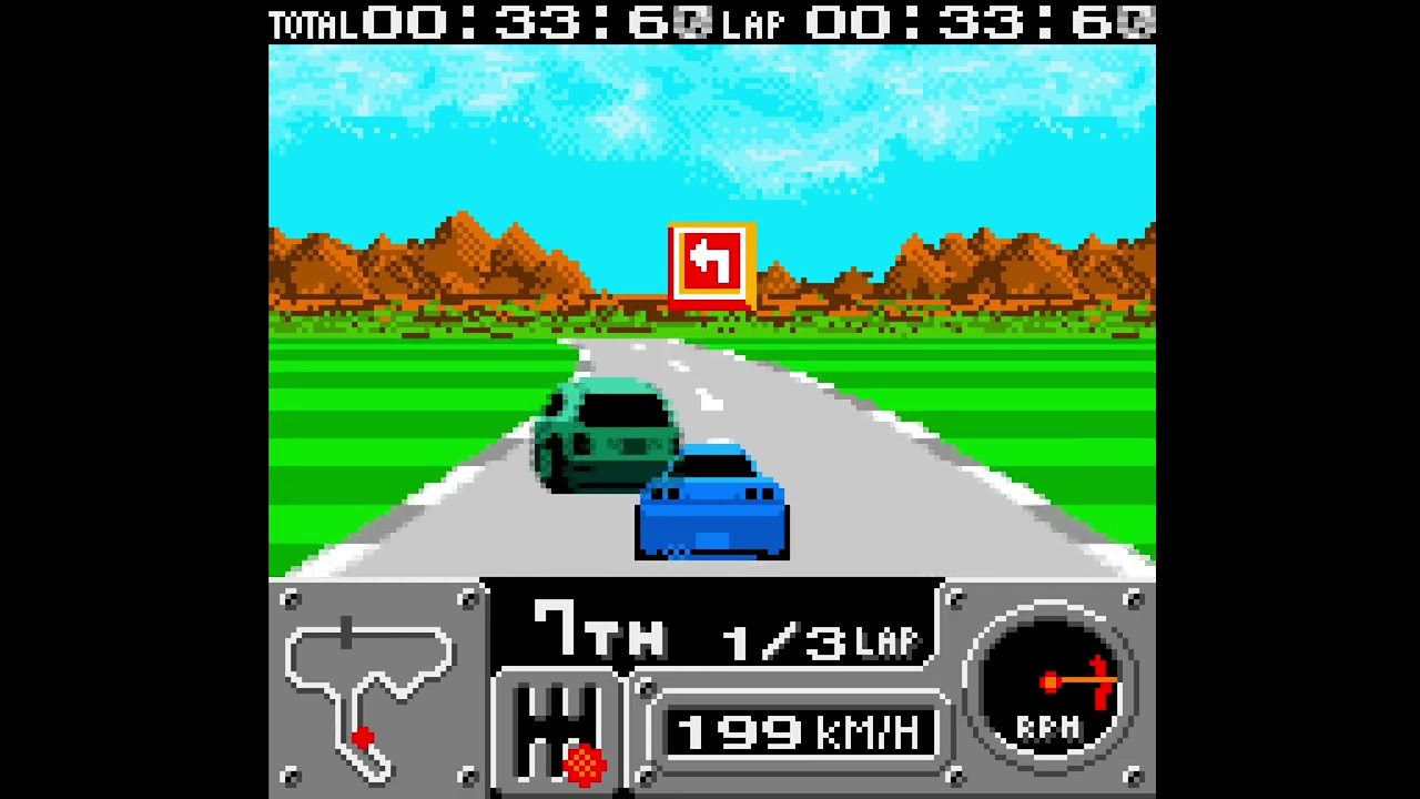 Pocket Racing (Pocket GT) for Game Boy Color - First 4 tracks