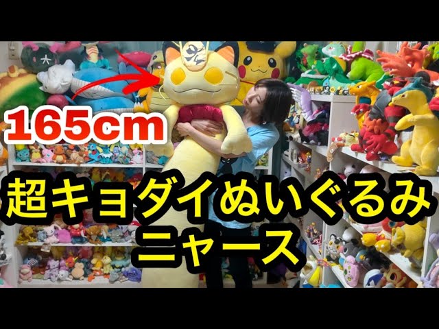 キョダイマックスニャースのデカすぎるぬいぐるみ紹介【ポケモン