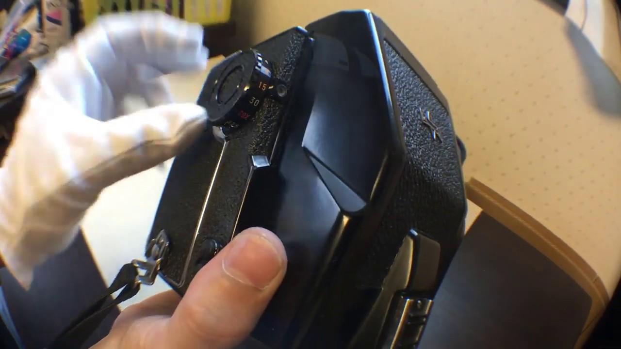 マミヤ MAMIYA M645 1000S 検品 使い方や動作確認方法 - YouTube