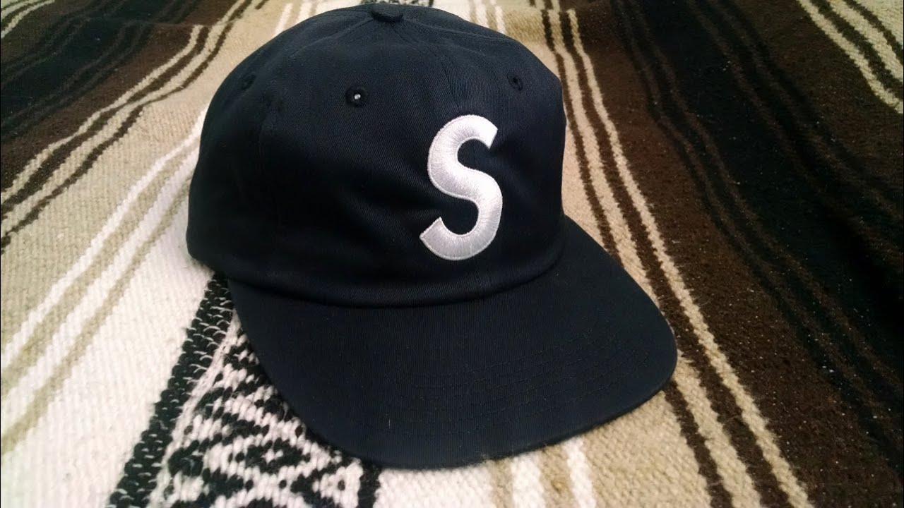 希少】Supreme S Logo 6-Panel Cap ivory Sロゴ Supreme S Logo 6