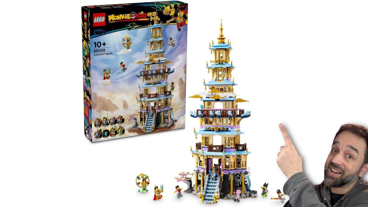 LEGO Monkie Kid Summer set initial thoughts! Celestial Pagoda