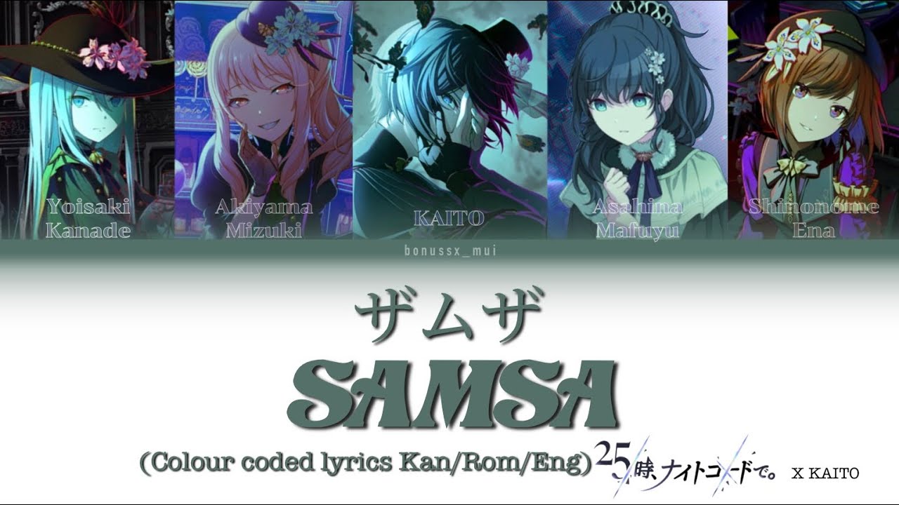Samsa ザムザ [Short ver.] (Nightcord at 25.00 x KAITO) Colour