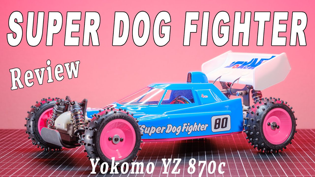 Yokomo Super Dog Fighter (YZ 870c) 4WD RC Buggy Build Review. My