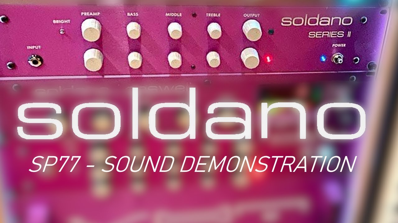 Soldano SP77 (USA) - Playthrough Demo - YouTube