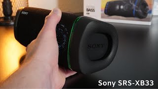 Sony SRS-XB33 Review - Really Impressed! - YouTube