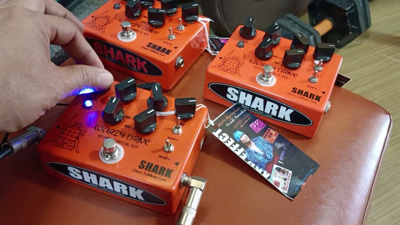 SHARK EFFECT WARZY DRIVEメタルやるならこれ！ - YouTube