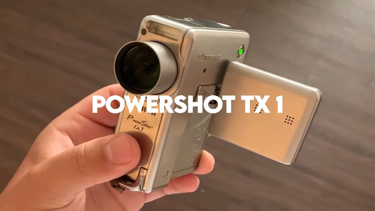 Canon Powershot TX 1, Raw Footage - YouTube