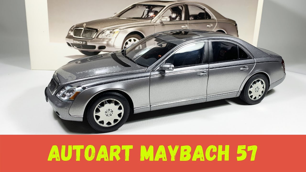 Autoart Maybach 57 - 1/18 Unboxing & Review - YouTube