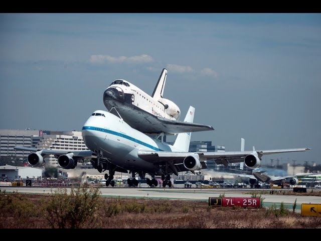 NASA Boeing 747-123 [N905NA] with Space Shuttle Endeavor at LAX