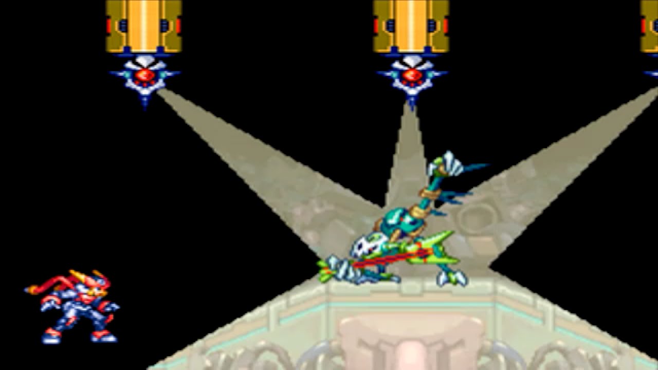 Mega Man ZXA (Mania / Gray Edition) 9. Scrapyard Kondrock Battle