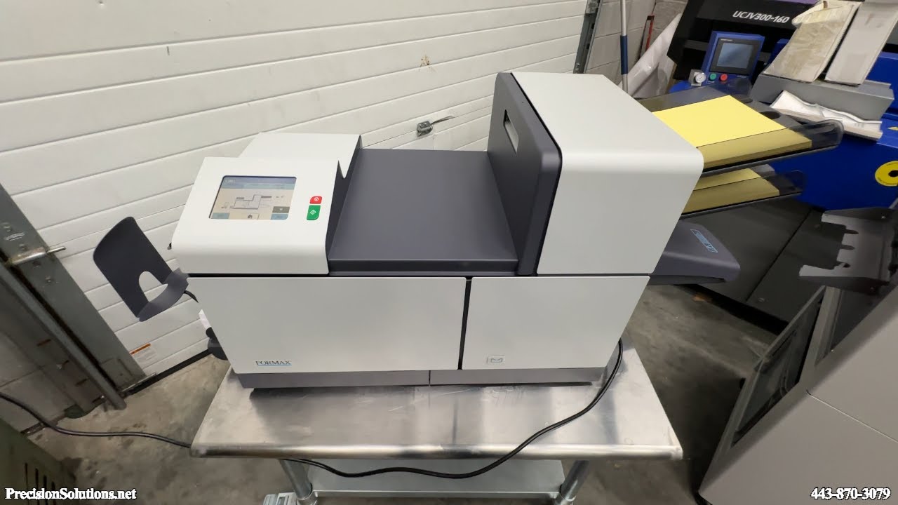 Formax FD-6204 Same as Neopost / Quadient DS63 - YouTube