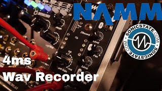 4ms Company WAV Recorder - Eurorack Module on ModularGrid