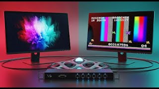 TESmart HKS202-M24 8K60Hz KVM Switch Gaming Dock for 2 PCs & 2