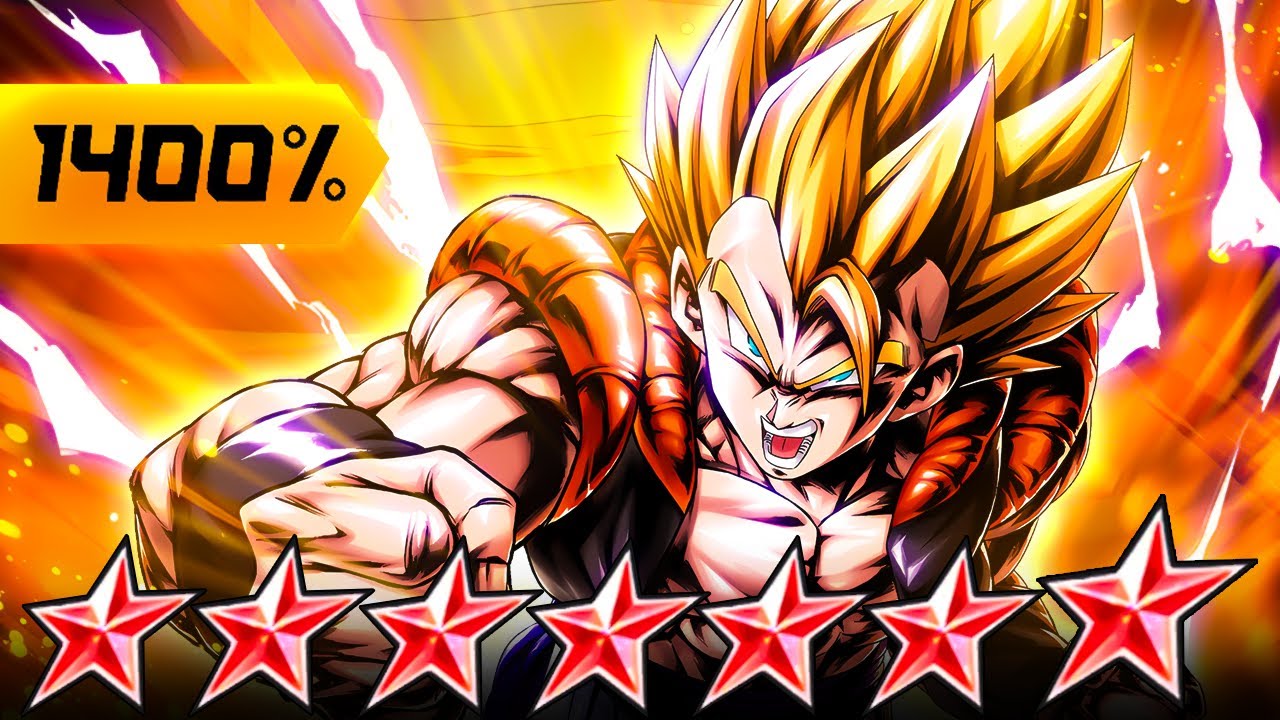 Dragon Ball Legends) ZENKAI 7, 1400%, 14 STAR GRN SUPER GOGETA! HE