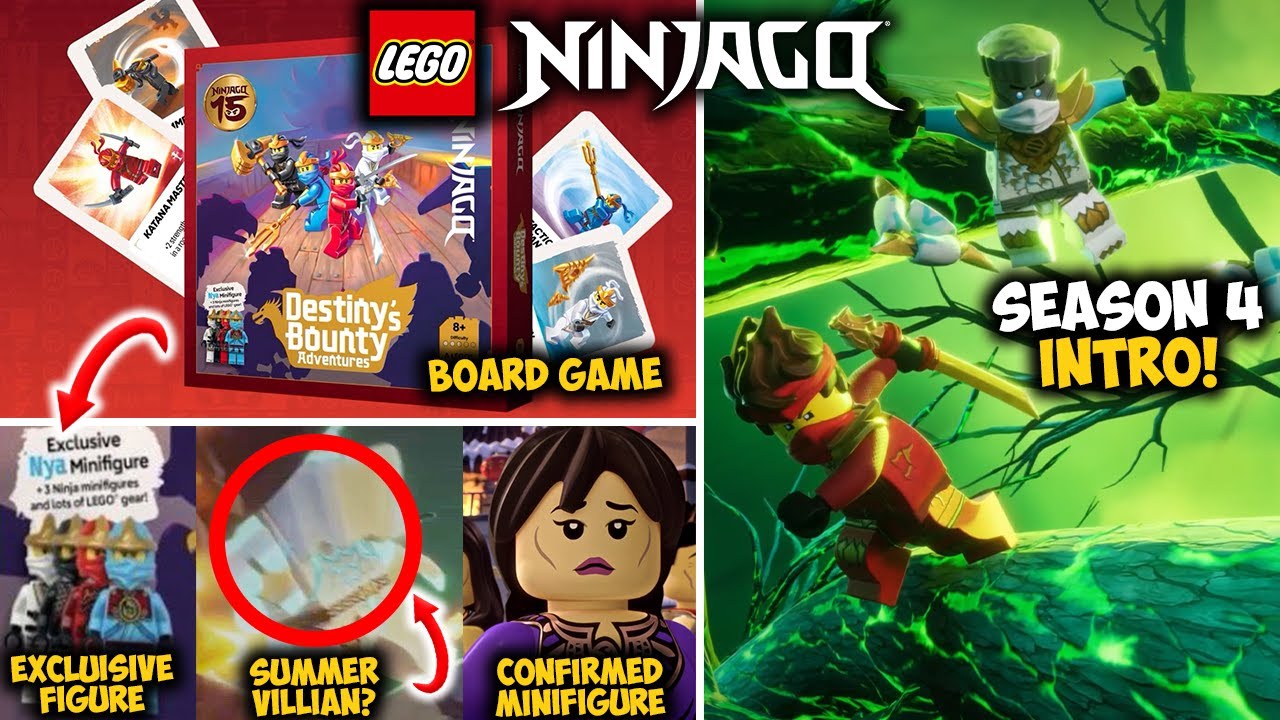 FINAL Anniversary Figure, Nya ZX Minifigure, DR Season 4 Intro