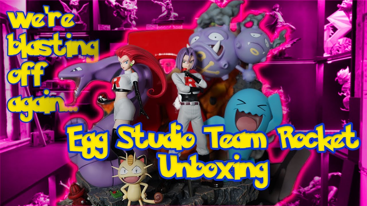 Team Rocket 1/6 Scale Statue by Egg Studio | Unboxing - YouTube