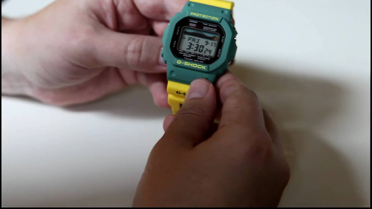 Casio G-Shock x Surfrider GRX5600SRF-3 Watch Review - YouTube