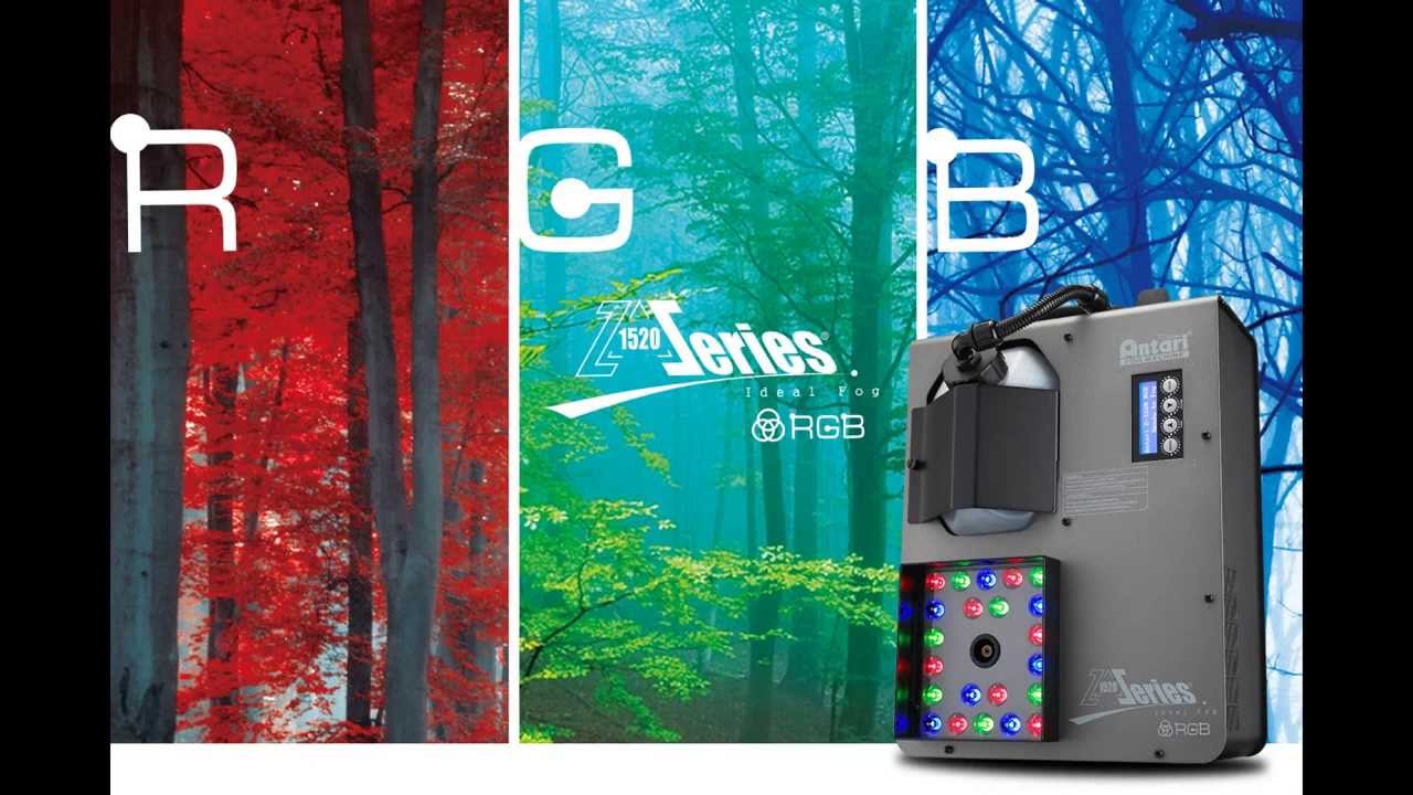 Antari Z-1520 RGB - YouTube