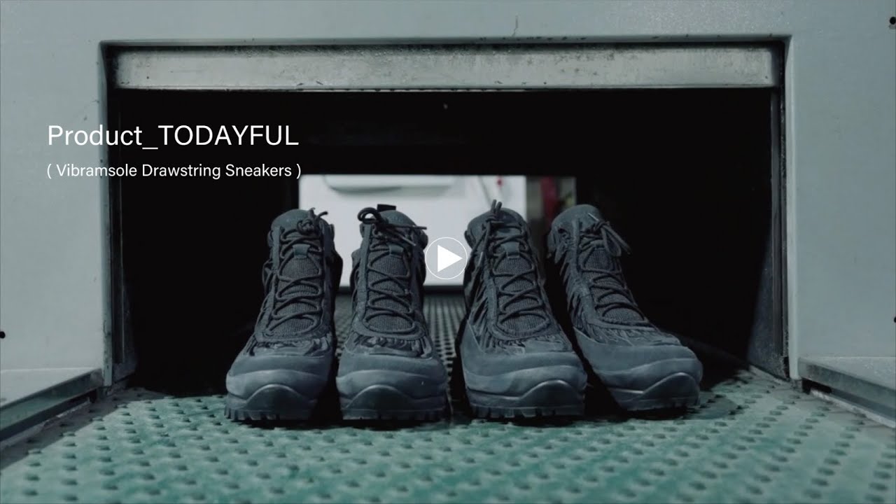 Product__TODAYFUL(Vibramsole Drawstring Sneakers) - YouTube