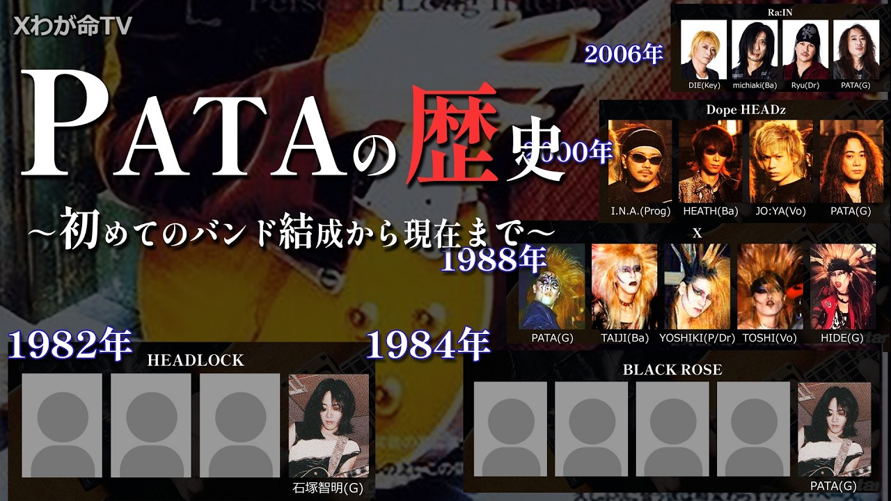 Celebrating PATA's revival] The history of the PATA band - YouTube