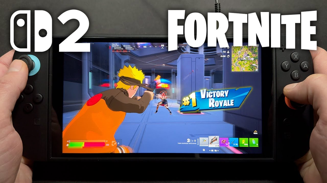 Fortnite on Nintendo Switch 2 (#8) - YouTube