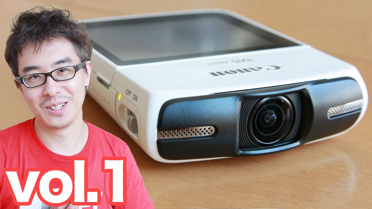 新製品】Canon iVIS miniがやってきた！その1 / 自分撮り専用ビデオ