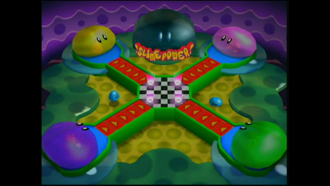 マリオパーティ4】ぬけだせ!ビッグスライム【4Pミニゲーム】 - YouTube