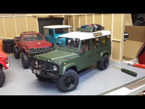 ホビーラジコン RC4WD GERENDEII Land Rover Defender D110 RC4WD
