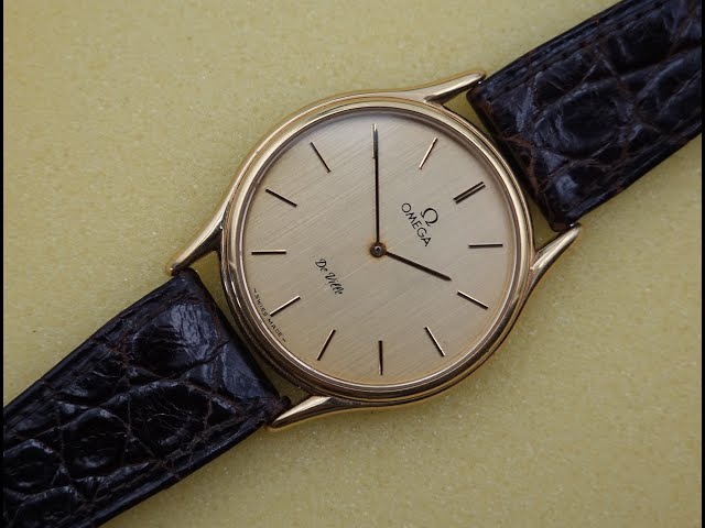 1980 Omega De Ville men's vintage dress watch with quartz calibre