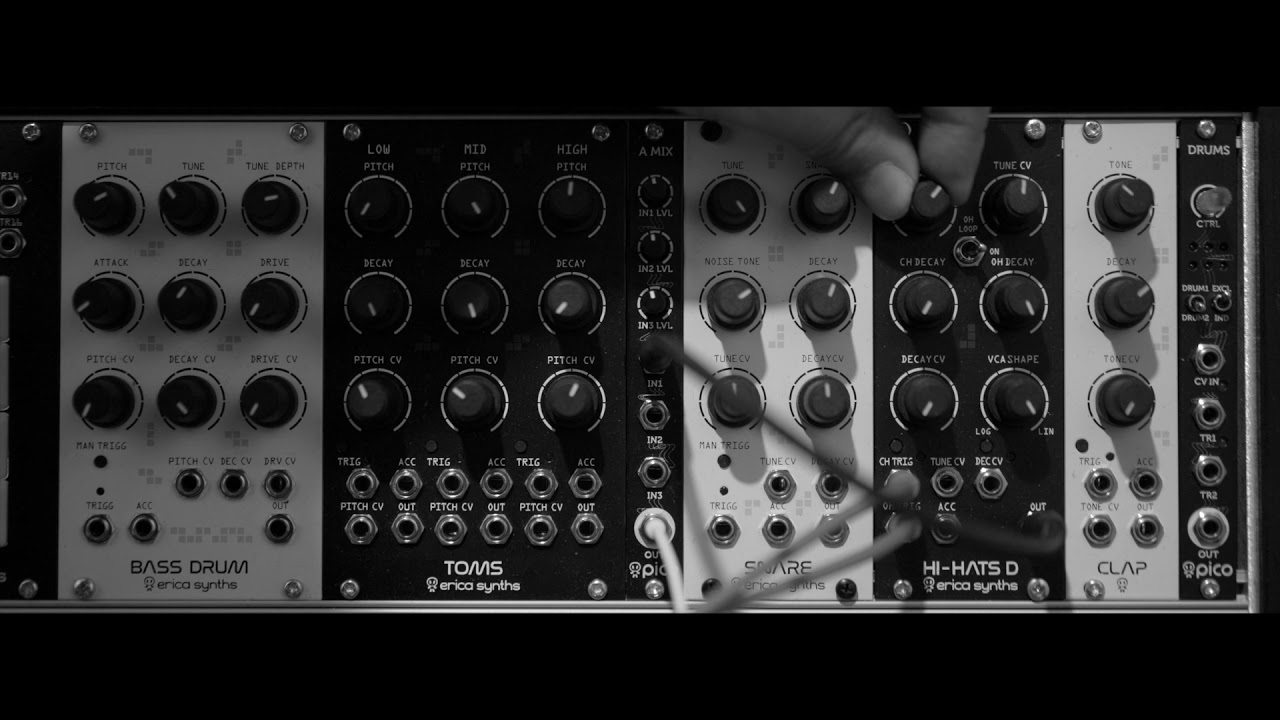 Erica Synths Hi Hats D - YouTube