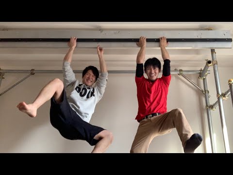 SASUKEついに自宅セットを作って頂きました！クリフハンガー、バーチ‬