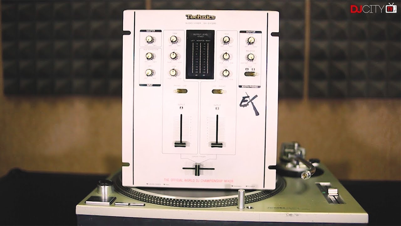 Classic DJ Gear: Technics SH-EX1200 Mixer - YouTube