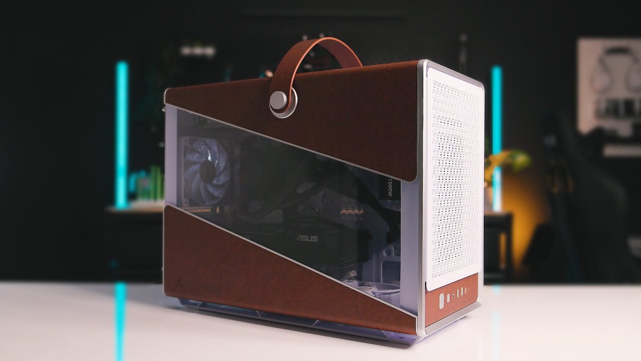 This Leather Lunchbox PC Case is Only $45… (Montech Heritage Pro