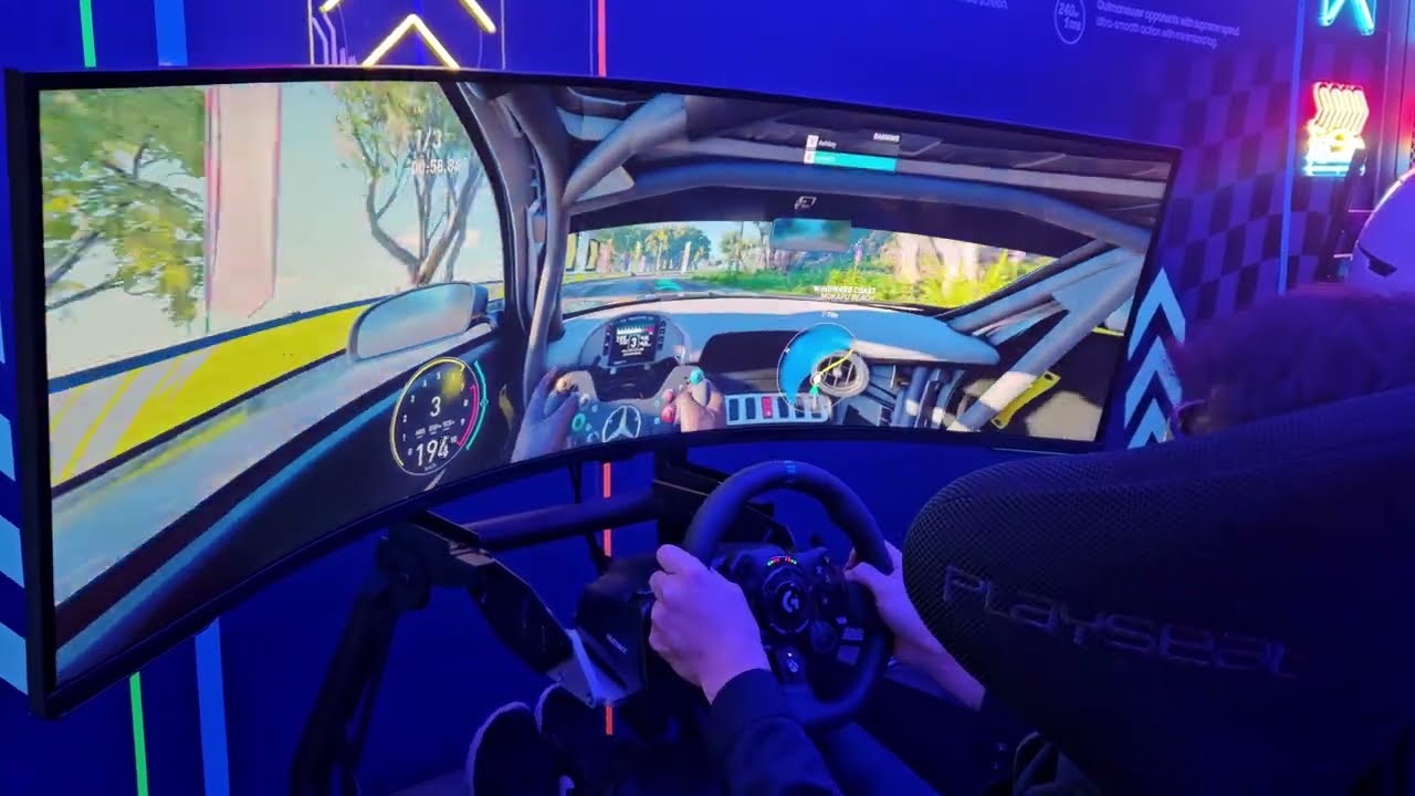 CES2024】サムスンの横8K・57型の32:9ウルトラワイド(7680×2160