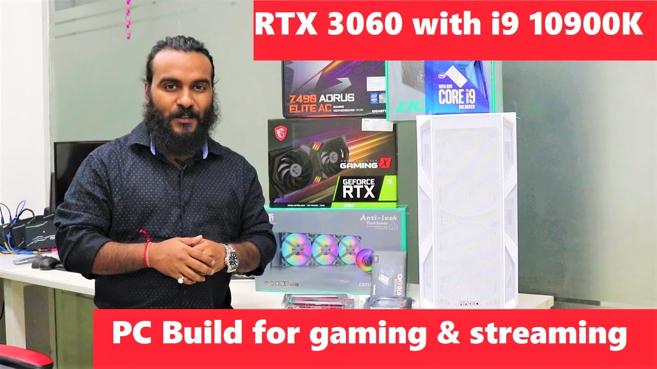 Intel i9 10900K & RTX 3060 PC BUILD - YouTube
