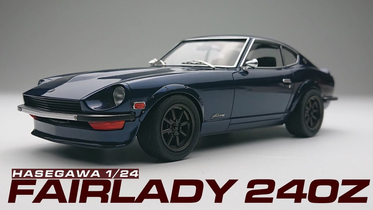 1/24 fairlady 240z hasegawa - YouTube